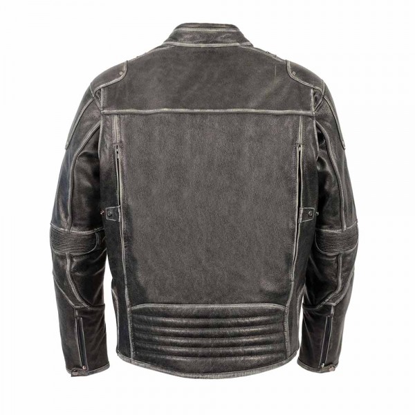 Men’s Vintage Distressed Triple Vented Jacket w/...