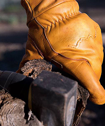 Leather Safety Gloves